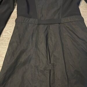 Elie Tahari Black Trench / Rain Coat